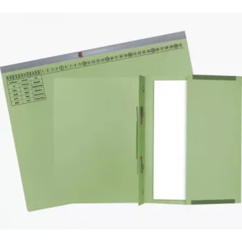 Exacompta 370225B parastā mapīte – kartons – zaļa – 320 g/m² – 265 x 316 mm – A4