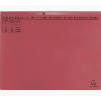 Exacompta 370303B parastā mapīte - kartona, sarkana, 320 g/m², 265 mm, 316 mm