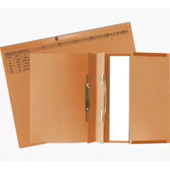 Exacompta 370309B Elastīgā mapīte - A4 - Kartons 320 g/m² - Oranžs