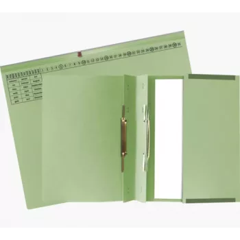 Exacompta 370325B Parastā mapīte – kartons, zaļa, 320 g/m², 265 x 316 mm