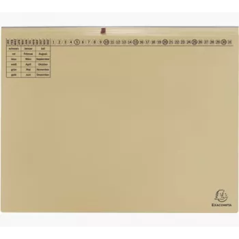 Exacompta 370422B Parastā mapes vāka mape - kartons - 320 g/m² - 265 mm - 316 mm - 1 gab.