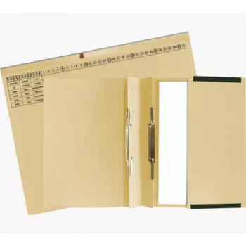 Exacompta 370422B Parastā mapes vāka mape - kartons - 320 g/m² - 265 mm - 316 mm - 1 gab.