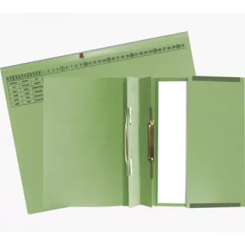 Exacompta 370425B Quick Binder A4 Kartons Zaļš 320 g/m² Metāla Stiprinājums