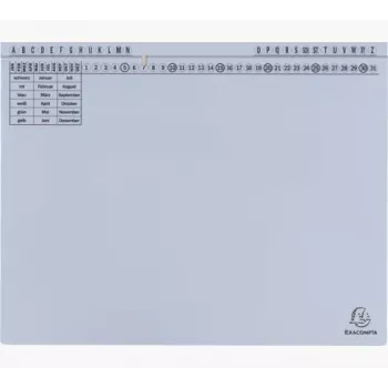 Exacompta 371106B Parastā mapes vāks - Kartons - Zils - 320 g/m² - 265 mm - 316 mm