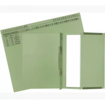 Exacompta 371125B Parastā mapīte – kartons, zaļa, 320 g/m², 265x316 mm
