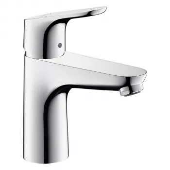 Hansgrohe Focus Single Lever Basin Mixer 100 ar pārslēgšanas sifonu, hroms