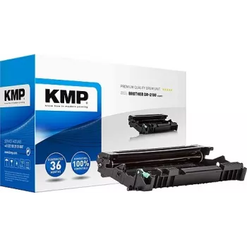 KMP B-DR17 saderīga bungu kasetne (aizstāj Brother DR2100) Brother DCP-7030, 7040, 7045, HL-2140, 2150, 2170, MFC-7320, 7440, 7840, Justio DCP-7040