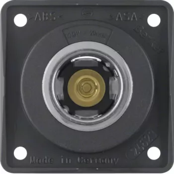 Berker Power Outlet 845712505 12V Anthracite Matt