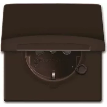 Busch-Jaeger 2064-0-0291 Schuko kontaktligzda CEE 7/3 2P+E IP44 Brūna 250V 16A Virsmas montāža
