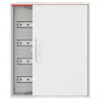 Striebel & John CA24V Virsmas Montāžas Sadales Panelis 4 Rindas 48 Moduļi IP31 Balts