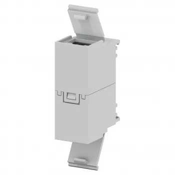 Striebel & John ZED45U RJ45 dubultā kontaktligzdas modulis, Cat.6, neekranēts, Polar White