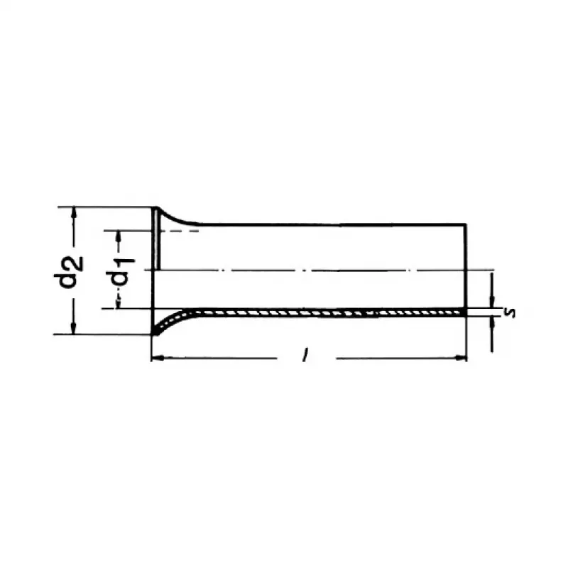 Klauke 72S6V presēšanas matrica varš/nerūsējošais tērauds 1 mm² 1.4 mm 6 mm