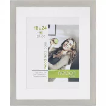 NIELSEN DESIGN Apollon Silver 24x30 koka foto rāmis