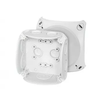 Hensel DK 0200 G kabeļu sadales kārba līdz 2.5 mm² bez spailēm, pelēka RAL 7035
