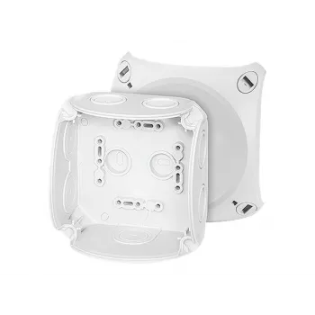HENSEL DK 0400 G kabeļu sadales kārba, pelēka (RAL 7035), bez spailēm