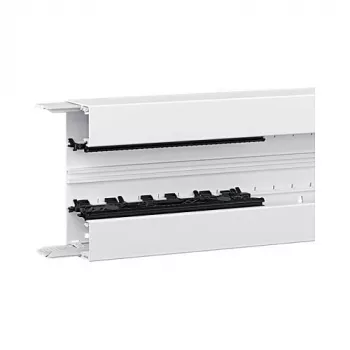 Hager BRN6517019016 Dado Trunking Lower Part Profile Device Installation BRN 65x170mm - 2 m White
