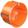 Kaiser Elektro 9063-02 Dobu sienu montāžas kārba 68 x 49 mm Oranža
