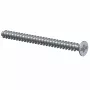 KAISER ELEKTRO 2472-40 ierīces skrūve 3,2 x 40 mm, pusapaļa galviņa, sprauga, cinkots tērauds, 1 gab.