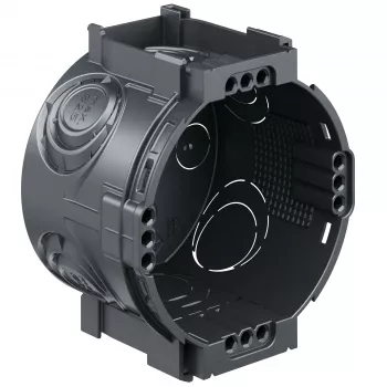 Kaiser Elektro UP1 iekšējā montāžas ierīču kārba 4x3 1055-05 ar skrūvju kupoliem