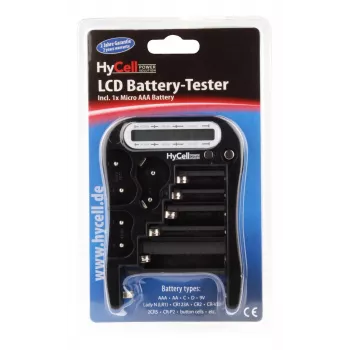 HyCell LCD Battery Tester