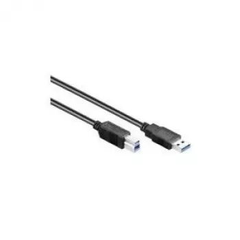 GoodConnections USB 3.0 kabelis Type A vīrišķais uz Type B vīrišķo, melns, 3m