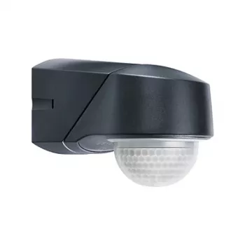ESYLUX RC 230i pasīvais infrasarkanais kustības detektors griestiem/sienai 20m, melns, IP54, 2500 Lux, 2,5m