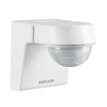 ESYLUX Defensor MD 230° 40 IR PIR kustības detektors IP55 balts 230V