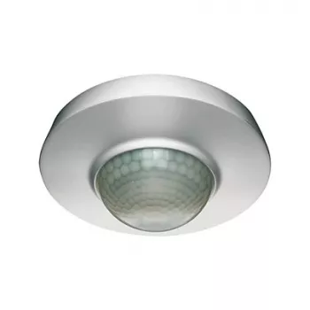 ESYLUX PD 360/24 Slave pasīvais infrasarkanais sensors (PIR) vadu montāžai pie griestiem, iekštelpām, balts
