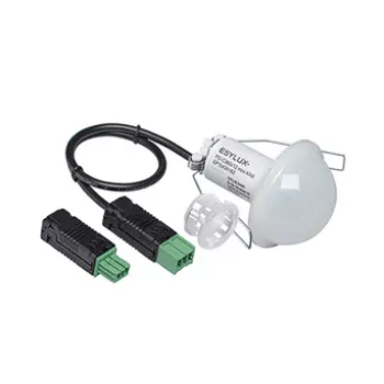 ESYLUX PD-C 360i/12 mini KNX PIR sensors griestu montāžai - balts