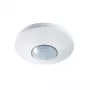 ESYLUX klātbūtnes detektors PD-C360i/8 UC, 360° PIR, 8m, griestu montāža, balts