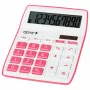 Genie Genius 840 Desktop Calculator - 10 Digits - 1 Line - Battery/Solar - Pink/White