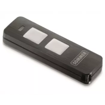 SOMMER Pearl Twin 2-Channel Hand Transmitter 868,8 MHz SOMloq2 Black