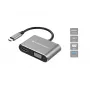 Conceptronic DONN16G USB-C 16-in-1 Docking Station - Melns
