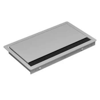 Bachmann CONI COVER short - Iegremdējamais strāvas bloks ar 3 Schuko kontaktligzdām, 2m kabeli, melns