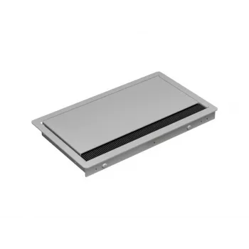 Bachmann CONI COVER short - Iegremdējamais strāvas bloks ar 3 Schuko kontaktligzdām, 2m kabeli, melns