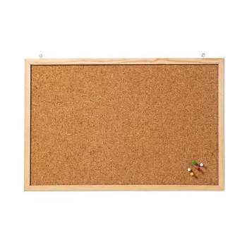 FRANKEN CC-KT6080E Korķa tāfele 60x80cm Dabīgā koka rāmis
