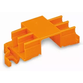 WAGO 243-113 montāžas adapters 6 savienotājiem, Series 243, oranžs