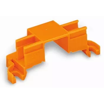 WAGO 243-112 montāžas adapters 4 savienotājiem, Series 243, oranžs