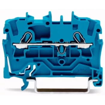 WAGO 2002-1204 4-vadītāju spiedsavienojuma spaiļu bloks, 2,5 mm², 800 V, pelēks