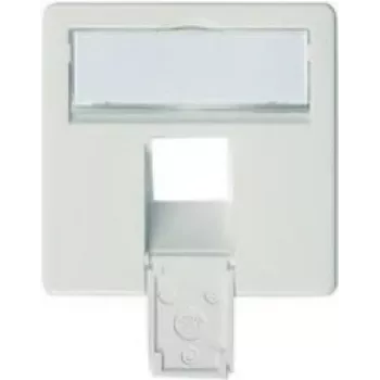 Telegärtner F00020A0123 Keystone modulis Cat.6A ekranēts RJ45 Balts