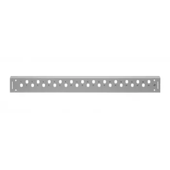 Telegärtner H02025A0543 Cat.6A Shielded RJ45 Keystone Jack, Tool-Free, Silver/Black