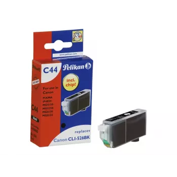 Pelikan saderīga tintes kasetne Canon CLI-526BK melna 9ml standarta ražība