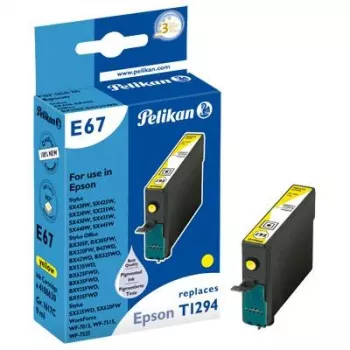 Pelikan saderīga tintes kasetne Epson T1294 dzeltena (11,3 ml, 500 lapas) - 1021430680