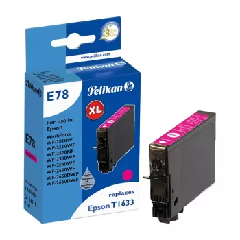 Pelikan saderīga tintes kasetne Epson T1633 Magenta (3,1 ml) - 1 iepakojums