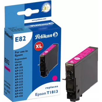 Pelikan saderīga tintes kasetne Epson T1813 Magenta (4,5 ml, 180 lpp.) - 1021430728