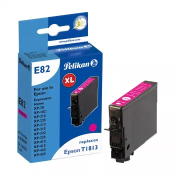Pelikan saderīga tintes kasetne Epson T1813 Magenta (4,5 ml, 180 lpp.) - 1021430728