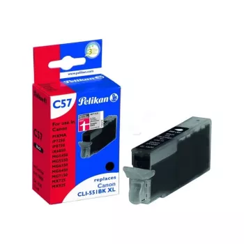 Pelikan tintes kārtridžs Canon CLI-551BK XL Black High Yield Compatible