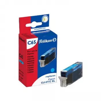 Pelikan saderīga tintes kasetne Canon CLI-571C XL Cyan High Yield 11ml
