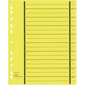 WEKRE 50 starplikas, A4, 190 g/m2, dzeltenas (951020850IF)