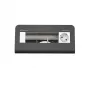 Kindermann CablePort desk² 80 4-kārtīgu galda strāvas modulis, melns